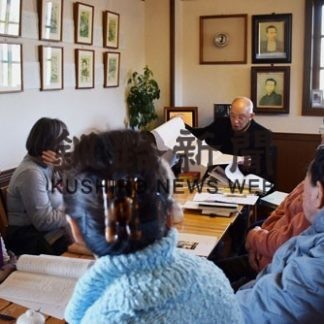 研究の学びで啄木碑の作製秘話語る(2020-01-31)