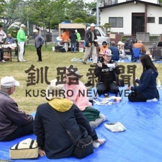 お花見会で交流　美原３丁目町内会(2019-07-03)