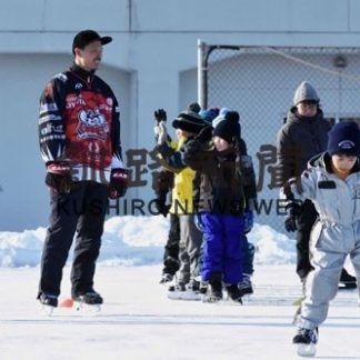 クレインズ２選手、朝陽小で出前授業(2020-01-29)