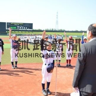 東西少年野球優勝大会　開会式(2019-08-04)