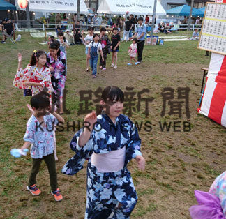 子供ら１２０人にぎやか　昭和北１丁目町内会　(2019-08-08)