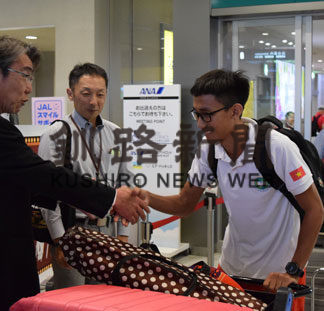 ベトナム選手団合宿来釧(2019-08-15)