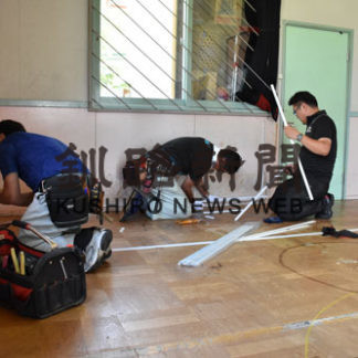 学校や児童館の　電気設備修繕　釧根電気工事業協同組合(2019-08-07)