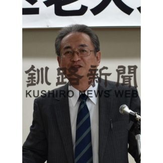 シルバー人材センター　現状と課題を説明　愛国地区老人大学(2019-07-11)