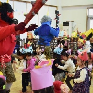 愛国フレンドの豆まき(2020-01-31)