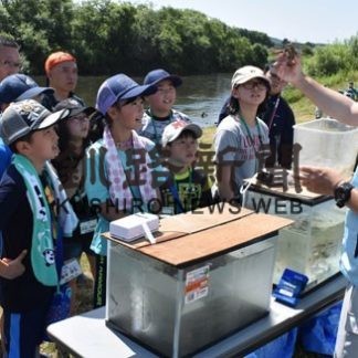 環境保全の重要性実感　釧路川水質調査(2019-08-03)