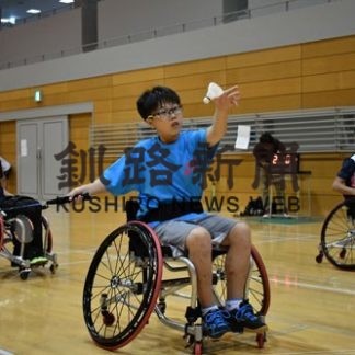 パラバドミントン体験会(2019-08-03)