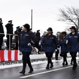 １０年連続ゼロ誓う　根室で消防出初め式(2020-01-08)