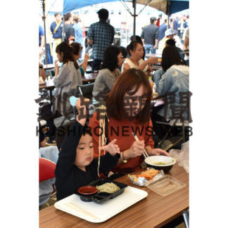 そばまつり　一足早い収穫を楽しむ(2019-08-28)