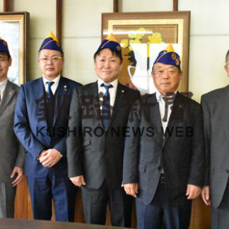 ライオンズク新会長表敬(2019-07-08)