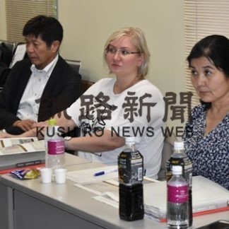 ロシア人医師　釧路で研修(2019-08-31)