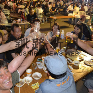 ビールで親睦深める(2019-08-08)