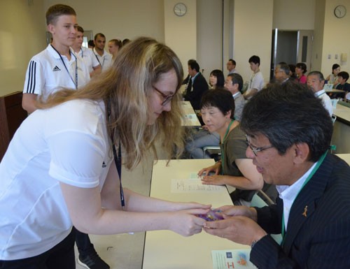 日独がスポーツで交流(2019-08-04)