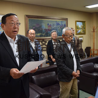 装甲車両移動訓練釧路市に中止要請地区労連(2019-08-20)