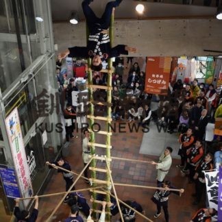 釧路若鳶会出初め式(2020-01-03)