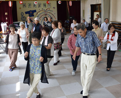 懇親会で地域交流 大楽毛地区(2019-08-28)