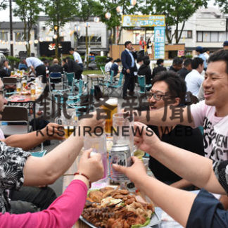 暑さ忘れて乾杯(2019-08-06)