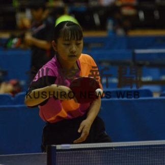 小池３冠達成　卓球北海道選手権ジュニア(2019-08-12)