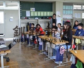 遠矢小で出前講座(2019-07-06)