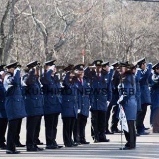 別海で消防出初め式(2020-01-10)