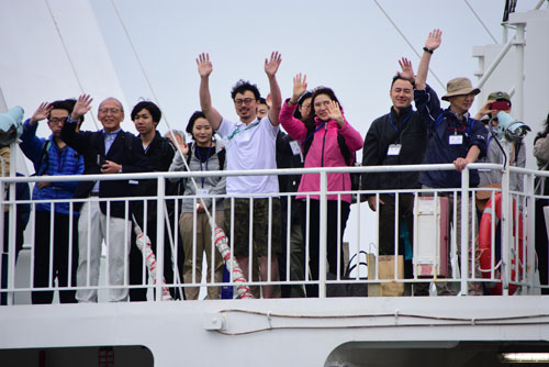 ビザなし日本側6陣7陣出発(2019-08-24)