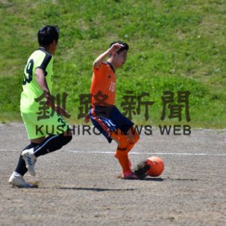 ＳＣ釧路２ｎｄ初白星　釧新旗中学サッカー(2019-06-03)