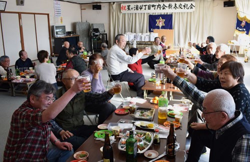 星が浦4丁目町内会が新年会(2020-02-14)