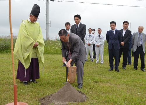 家族葬専用ホール地鎮祭(2019-07-17)