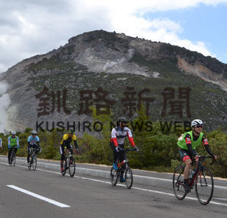 景勝地を巡りサイクリング　グランフォンド摩周　(2019-05-08)