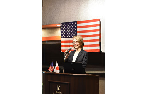 留学で世界に目向けて チェン首席領事が講演(2019-06-28)