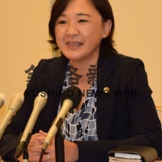 篠田氏、次期衆院選出馬(2019-06-23)