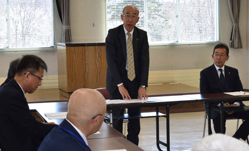 研修生確保のため 新農業人フェア出展 町担い手育成協総会(2019-05-16)