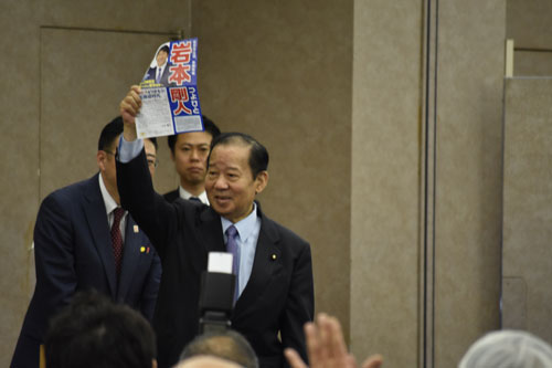 自民二階幹事長 岩本氏への支持訴え(2019-07-15)