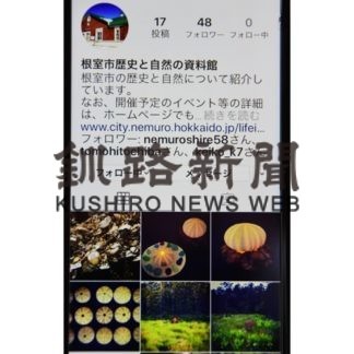 公式インスタ開設　根室市歴史と自然の資料館(2019-07-26)