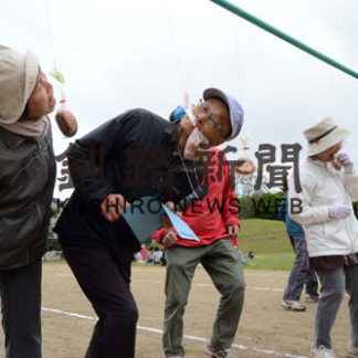 パン食い競争に歓声 桜ケ丘町内会ミニ運動会(2019-06-28)