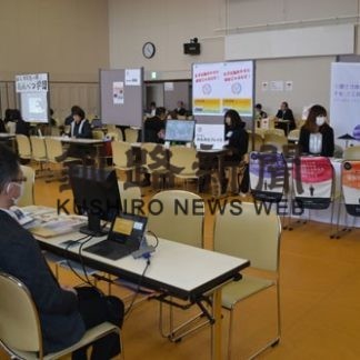 ２１事業所参加も求職１２人　釧路で福祉職場説明会(2020-02-19)