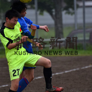 釧鳥取西が準優勝 釧新旗中学サッカー(2019-06-26)_1