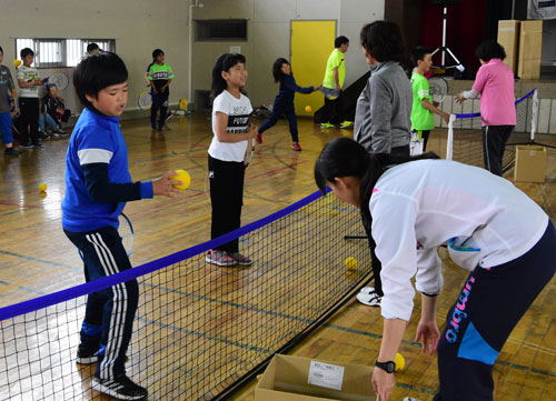 スポーツでマナーや礼儀学ぶ 北斗小(2019-07-26)