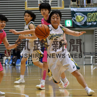 釧北陽女子4強ならず 高体連道予選バスケ(2019-06-23)