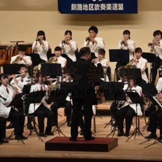 息の合った音色披露　吹奏楽コンクール(2019-07-29)