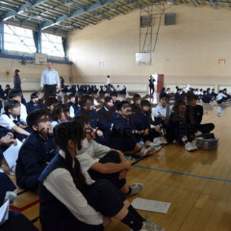 働くために何重要? 職場体験に向け授業(2019-06-28)