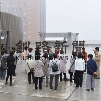 防災庁舎の機能学ぶ　「たんぽぽの会」(2019-07-26)