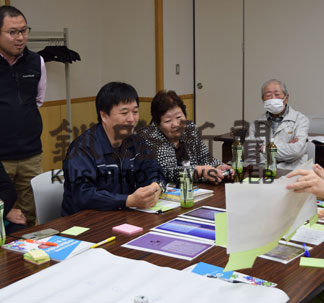 フキワークショップを通じ意見を交わす(2019-05-17)