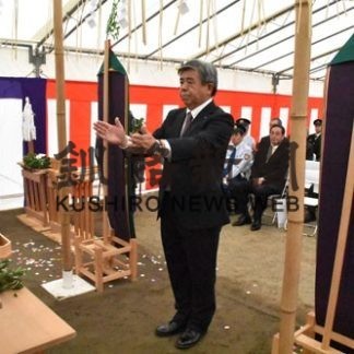 防災拠点 待望の着工 白糠消防庁舎(2019-06-22)