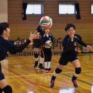 森田氏招きバレーボール教室(2020-02-23)