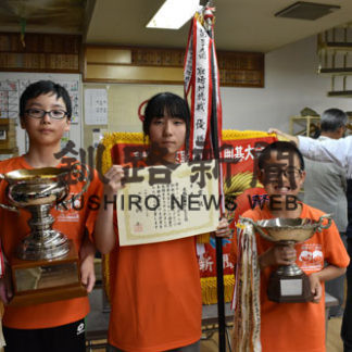 若手世代が躍動 釧根地区職場・グループ囲碁大会(2019-06-24)