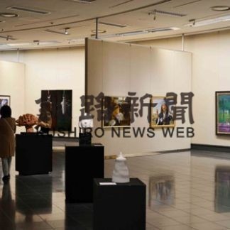 美術部門に５５点　釧路郷土作家展始まる(2020-02-24)