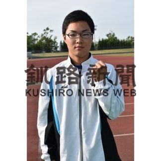 インターハイ陸上いざ出陣　松井克鷹（釧江南３年）(2019-07-23)