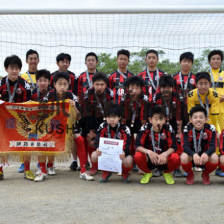 コンサ釧路Ｋ１制す サッカー釧新旗中学大会(2019-06-17)_2