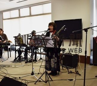 きんれんか里にＪ＆Ｂ登場、昭和の歌謡曲披露(2020-02-28)